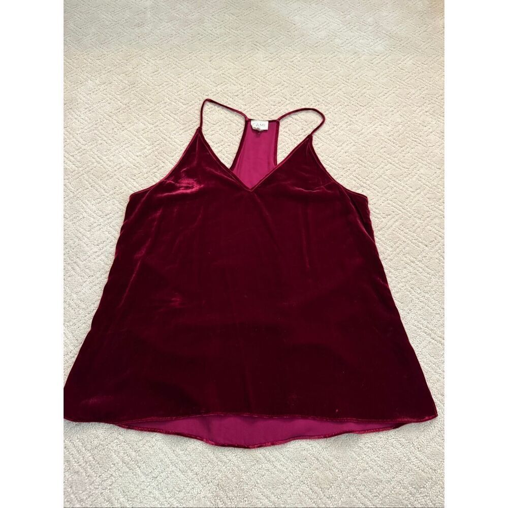 EUC Cami NYC Velvet Camisole
